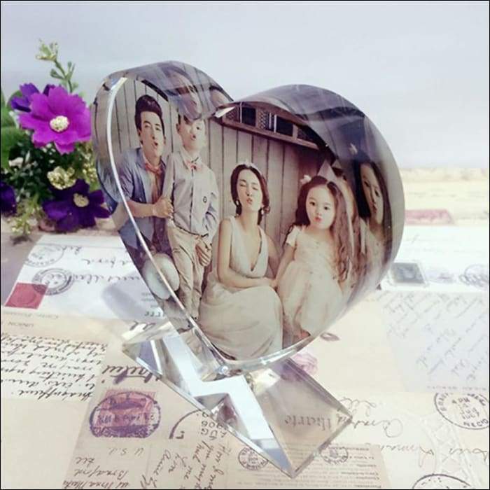 Personalized custom crystal image